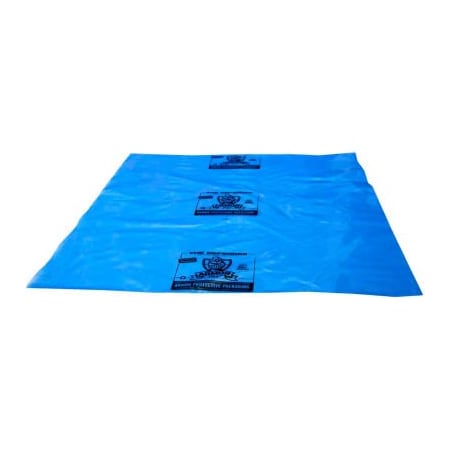 Armor Protective Packaging Armor Poly EQ Defender VCI Flat Bags, 24"W x 30"L, 4 Mil, Blue, 250/Pack PVCIBAG4MB2430COEX-D